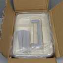 Mahjong Case Only, Empty Mahjong Tiles Storage Box with Removable Tray, Plastic Mahjong Tile Holder for 160-200 Tiles, Large Capacity Game Accessories Organizer for Home Party Gatherings