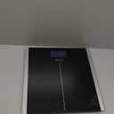 Etekcity Bathroom Scale for Body Weight, Highly Accurate Digital Electronic Weighing Machine for People, LCD Display, Large Size, 6mm Tempered Glass for Safe Home Use, Batteries Included, 400 lbs (11.8 x 11.8 Inch, Black)