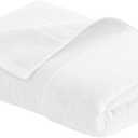 Modern Threads Air Cloud 18-Piece Towel Set - 100% Zero-Twist Cotton, 500 GSM, Quick Dry & Plush, White, 18 Pcs Towel Set