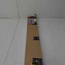 LOTUS & WINDOWARE Cordless 2-inchFaux Wood Blind 45" Wide x 48" Long,(Soft White-Antique White),Smooth, Room Darkening, Horizontal Blinds for Living Room, Bedroom, Interior Door Windows - 45 x 48, Sof