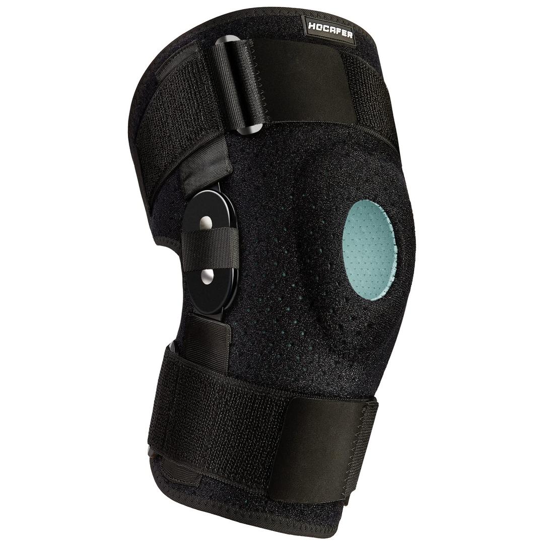 Plus Size Knee Brace XL-8XL,Stable Support of The Decompression Knee, Effective Relief of ACL, Arthritis, Meniscus Tear, Adjustable Compression Band, Suitable for Men and Women (5XL-6XL)