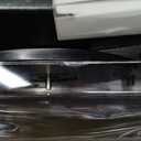 Victrola Montauk Vinyl Record Player, 3-Speed Belt Driven Turntable with Stereo Bluetooth Speaker Pair, RCA Output & 3.5mm Headphone Jack, Removable Dust Cover, Black Wood Finish