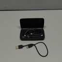 Bluetooth Headset V6.1,100 Hrs Talk Time Single-Ear Earphone, CVC8.0 Noise Cancelling Wireless Earbud, Business Earbud with 500 mAh Charging Case, Hands-Free Earpiece for Trucker/Home/Office Work