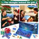 Advent Calendar Fishing Christmas Countdown - 24 Days Fishing Lures Set for Fisher Adult Men - 2025 Xmas Surprise Gift for Father, Grandpa