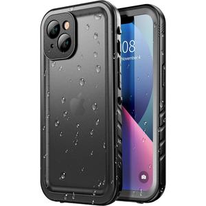 SPORTLINK Waterproof Case for iPhone 13, Shockproof Dustproof 13 Phone Case with Builtin Clear Screen Protector, Full Body Heavy Duty Sealed Protective Cover for iPhone 13 6.1 Inch