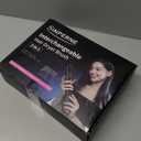 3 in 1 Hair Dryer & Volumizer, Ceramic Negative Ion Curling Dryer Styler with 3 Brush Heads (Rose Black)