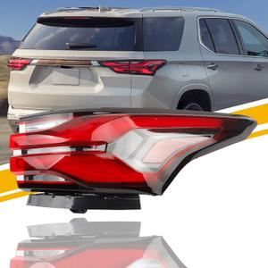 Dasbecan Tail Light Assembly LED Compatible With 2022 2023 2024 Chevy/Chevrolet Traverse Rear Lamp Taillight Right Passenger Side 86785341 2874015