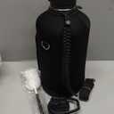 1 Gallon Water Bottle Insulated | Thickened Stainless Steel Vacuum Metal Water Jug | Portable Sports Large for Gym and Hiking with Straw, Carrier Bag, Handle Strap | BPA-Free 128 oz (Advanced Black)