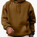 JMIERR Mens Casual Cotton Hooded Collar Drawstring Hoodies Pullover Sweatshirts Casual Long Sleeve Shirts Size L
