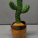 Dancing Talking Cactus Toy for Valentine's Gifts, Interactive Funny Baby Toys for Infants 6-18 Months, Mimicking Singing Repeating Light Up Toy for Toddler 1 2 3 Year Old Boys Girls