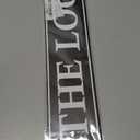 The Loo Vintage Metal Sign - Rustic Bathroom & Restroom Decor, 16" x 4"