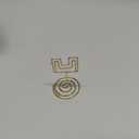 24 Pcs Football Centerpieces for Table Football Goal Post Decoration 1.97 Inch Picture Holder Party Table Number Holders Picture Display Stands for Sports Themed Birthday Party Supplies