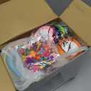 Thiccywoov 24 Pcs Rainbow Headbands 12 Pcs Tulle Mesh Fabric Rolls 200 Pcs Felt Flowers Embellishments for DIY Crafts 12 Pcs Colorful Satin Roll Ribbons for DIY Headbands Party Decoration