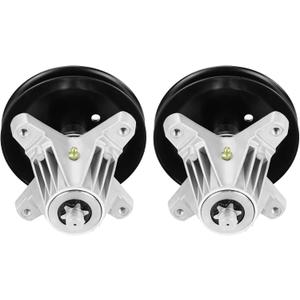 Aeagle Deck Spindle Assembly for 618-06976A 918-06976 MTD Cub Cadet 42 inch Deck XT1-LT42 XT2-LX42 XT2-LX42 CYT4220 LT42 SE Mower (Package List 2)