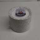 JOLLY CHEF 9 inch 140 Pack Disposable Paper Plates,Soak Proof, Cut Proof, Heavy Duty Printed Paper Plates for Everyday Use