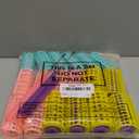 WILLBOND 36 Pieces Plastic Hair Roller 5 Sizes Curlers Self Grip No Heat Rollers with 2 Pieces Steel Pintail Combs for Short Long Hair Salon Barber Hairdressing Styling Tools(Bright Colors)