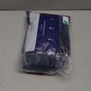 Wrap Around Dust Ruffle Bed Skirt - Navy Blue - Twin/Twin XL Size Beds with 24 Inch Drop - Elastic Strap - Adjustable Pleated Bedskirt with Brushed Fabric and Wrinkle Free - Women, Men, Kids & Teens