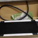 LokoCar Low Pressure Drop Transmission Oil Cooler LPD47391 4739 40,000 GVW with Mounting Hardware Black