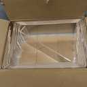 OVNTHYK Acrylic Risers 10 Pcs (2 Sets)  Large Display Risers, Clear Perfume Organizer Stands for Figures, Jewelry, Decorations, Cupcakes & Dessert Table Display