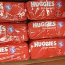 Huggies Size 4 Diapers, Little Movers Baby Diapers, Size 4 (22-37 lbs), 150 Count (6 Packs of 25)