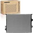 A-Premium Engine Coolant Radiator Assembly Compatible with BMW 320i, 320i xDrive, 330e, 330i, 330i GT xDrive, 330i xDrive, 340i, 340i xDrive, 340i GT xDrive, 430i, 430i xDrive, 440i, 440i xDrive