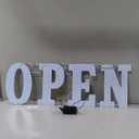 40"x14" Extra Jumbo LED Open Signs for Business, Unique Design Super Bright Open Sign with Chain, High Visibility Open Sign for Stores Bar Hotel Retail Shops Window Salon Office