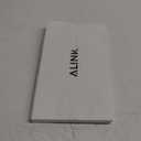 ALINK Glass Smoothie Straws, 10" x 10 mm Long Reusable Clear Drinking Straws, Pack of 7 with 2 Cleaning Brush,