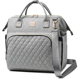 Artelaris Insulated Lunch Bag for Women Men, Large Reusable Lunch Box, Adult Leakproof Cooler Tote Bags Adjustable Strap for Work Picnic16 Liters (Gray)