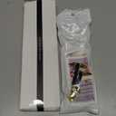 Mosonio Slim Bracelet Bands for Apple Watch Women, Elegant Thin Metal Band with Embedded Silicone Accents Compatible with Apple Watch Ultra / Series 11 10 9 8 7 6 5 4 SE 3 2 1, Easy-Adjust Link Strap for iWatch 49mm 46mm 45mm 44mm 42mm 41mm 40mm 38mm (Gold + Black)