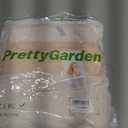 PRETTYGARDEN One Piece Jumpsuits for Women Dressy Summer Travel Outifts Casual Sleeveless Mock Neck Wide Leg Rompers(Beige,XX-Large) 