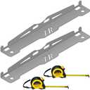 Fuzqq Toe Alignment Tool Plates, Wheel Alignment Tool, Alignment Tools Automotive, Provides Accurate Wheel Alignment Measurements, Toe Alignment Tool for Car, Truck, SUV, 2 Pack