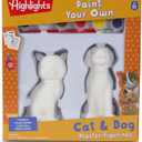 Highlights Paint Your Own Plaster Figurine & Activity Kits  DIY Art Sets with Figurines, Paints, Brush & Bonus Activities  Multiple Themes  Ages 6+