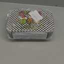 36 Pcs Christmas Foil Containers with Lid Covers, Winter Christmas Theme Disposable Aluminum Foil, Christmas Cookie Jars Baking Pan Cake Pan Food Foil Pans, Xmas Party Leftovers Food Storage Tin Pans