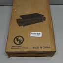 OPNICE Desk Organizer and Accessories, 2-Tier Computer Monitor Stand Riser with Drawer and 2 Pen Holders, Laptop Stand, Office Desk Accessories for Office Supplies, Black (Black 1-Pack)