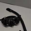 Greatever Dry Snorkel Set,Panoramic Wide View Anti-Fog Scuba Diving Mask,Professional Snorkeling Gear for Adults Kids
