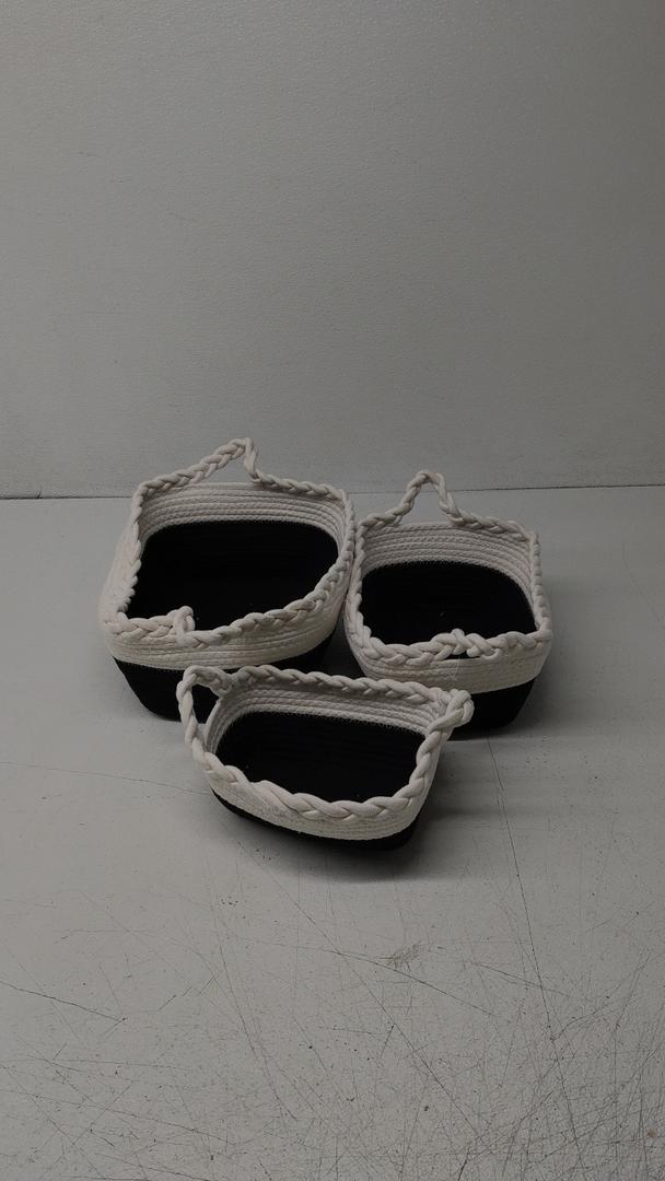Basket Set of 3 Home Decor