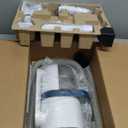 Dog Grooming Vacuum, Pet Grooming Vacuum Kit 2.3L Suction 99% Pet Hair with 5 Tools for Dog Cat for Shedding Grooming, Low Noise (Blue & White)