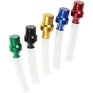 Pack of 2, ESEWALAS 5PCS Motorcycle Gas Tank Air Vent Cap, Car Accessories Breathing Tube Hose Two-Way Fuel-Saving Breather Cap for Off-Road Motorcycle, ATV, Dirt Bike