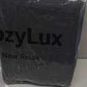 CozyLux Queen Comforter Set Black - Bed in a Bag Queen Size 7 Pieces, Luxury Soft Bed Set for All Seasons, Bedding Set with Down Alternative Comforter, Sheets, Pillowcases & Shams