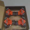 WETOLS Corner Clamp for Woodworking, 90 Degree Right Angle Clamp, Wood Clamps, 4Pcs Adjustable Spring Loaded Woodworking Clamp, Gifts for Dad, Birthday Gifts for Men, Photo Framing, Orange