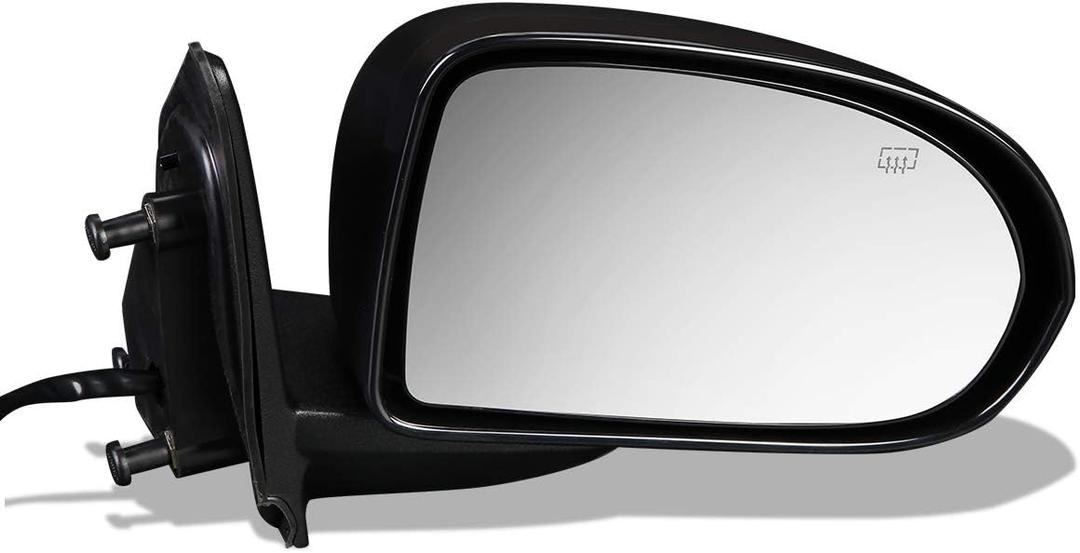 DNA Motoring OEM-MR-CH1321262 Factory Style Powered+Heated Right Side View Door Mirror