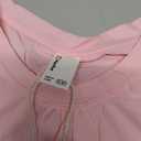 PATPAT Girls Pleated Short Sleeve T Shirt Size 15-16 Years Crewneck Pain Summer Shirts Tween Girl Casual Fashion Preppy Tops Tees Pale pink