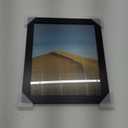 Americanflat 9x11 Picture Frame with Shatter-Resistant Glass - Signature Collection - Gallery-Style Frames Made of Engineered Wood - Photo Frame for Tabletop and Wall Display - Black