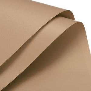 MECCANIXITY Pearlescent Film Flower Wrapping Paper 22.8x22.8 Inch Waterproof for DIY Crafts, Gift/Gift Box Packaging Coffee Color Pack of 20