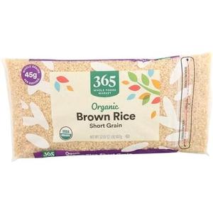 365 by Whole Foods Market, Organic Short Grain Brown Rice, 32 Ounce Uset By 09SEP25