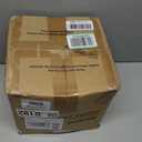 Worth Galvanized Steel Landscape Edging 8" x25' Metal Garden Edging Roll Flexible Bender Border with 8Pcs Stakes for Lawn, Flower Bed Edges, Black