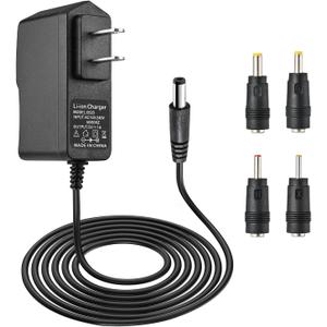 Replacement for Record Player Power Cord, DC 5V Power Cord Compatible with VSC-550BT Vintage 3-Speed