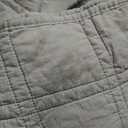 HORIMOTE HOME 100% Cotton Quilt Set King Size, Grey Pre-Washed Bedspreads Coverlet Set in Geometric Pattern, Cozy Lightweight Stitching Decorative Bedding Cover with 2 Shams for All Season