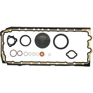 AUCERAMIC N52B30 Oil Pan Gasket for BMW 328i 3.0L 2007-2013, BMW 528i 3.0L 2008-2011 [Replace OE: 11137548031] [Engine Code:N52B25 N52B30 N51B30 N53B25 N53B30]