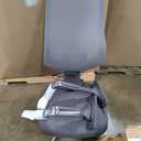 COLAMY Ergonomic Mesh Office Chair, High Back Office Chair, Computer Executive Desk Chair with Lumbar Support,Adjustable Headrest and 4D Arms, Slide Seat, Tilt Lock-Darkgrey New